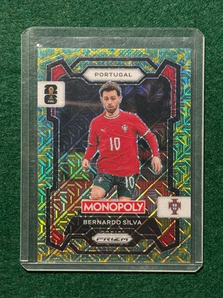 Bernardo Silva Hat Trick MOJO Monopoly Prizm 2026