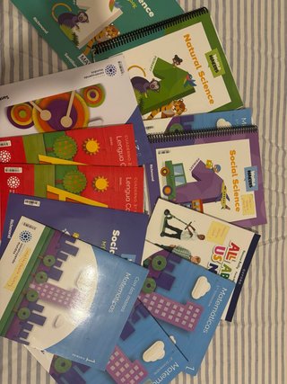 Libros usados de 1 primero primaria