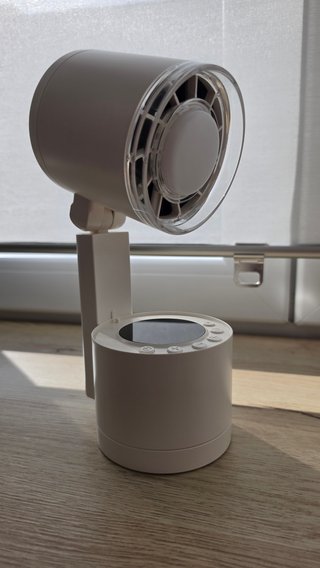 Ventilatore e Luce LED Portatile