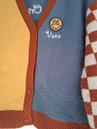 Rebeca Vans Patch Smiley 66