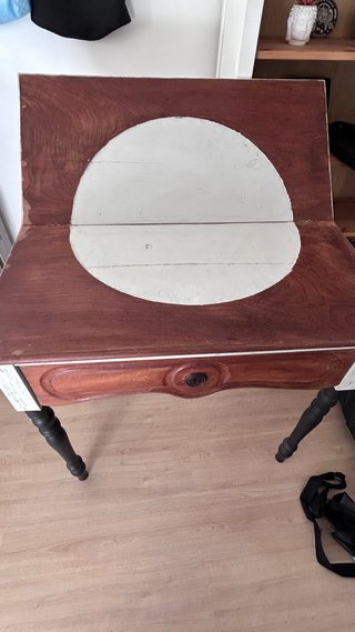 Mueble recibidor antiguo restaurado