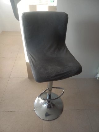 Taburetes altos giratorios (4 unidades)