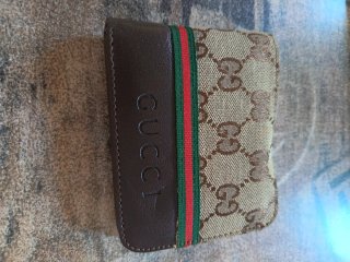 Cartera Gucci Beige y Marrón