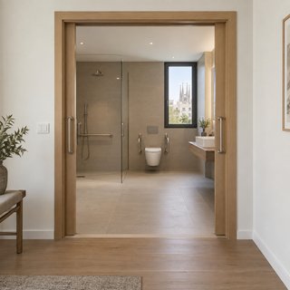 Ampliación de acceso a baño
