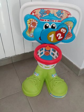 Caminador y canasta infantil con sonidos