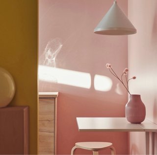 Mesa abatible pared IKEA NORBERG blanca