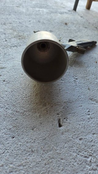 Pistola de pintura metálica