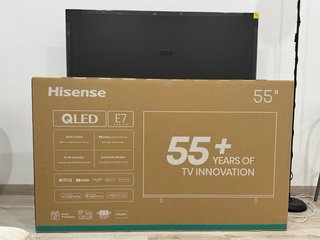 TV Hisense 55 QLED 4K - Nuevo