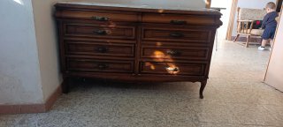 Mueble secreto vintage de madera