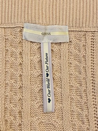 Minigonna Guess Beige Taglia S