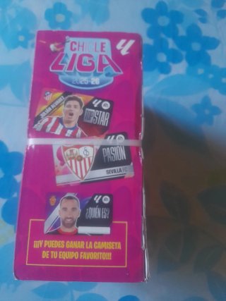Colección chicles  cromos LaLiga 2025-26