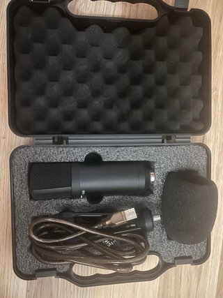 Micrófono USB BC Master Negro + Kit