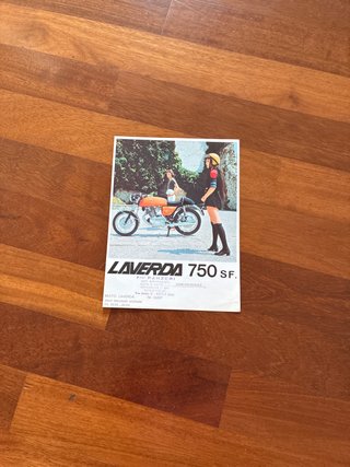 Depliant Laverda 750 SF