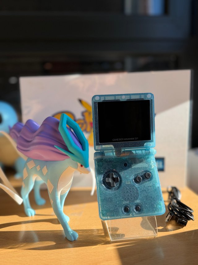 Game Boy Advance SP Edición Cristal IPS5