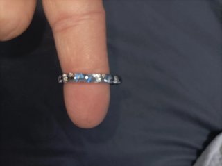 Orecchini a cerchio argentati
