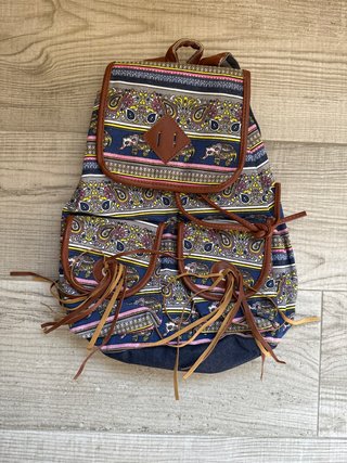 Mochila Bolso Mujer Estampado