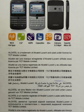 Alcatel One Touch 916 Smart