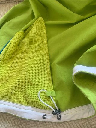 Cortavientos Quechua Verde Talla S