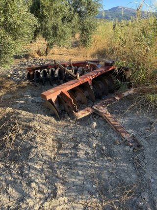 Grada de discos agrícola