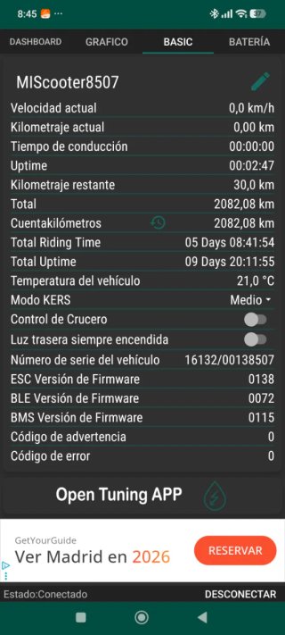 Patinete Xiaomi M365 Doble Batería y más extras.