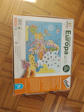 Puzzle Europa 125 piezas