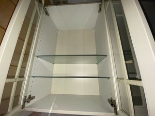Cocina completa madera y cristal