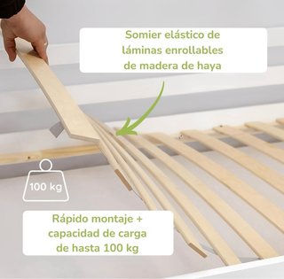 Cama Montessori 90x200