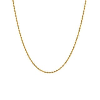 Cadena ROPE 4 mm ORO 18K - Cuerdas
