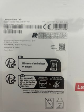 Lenovo Idea Tab con Tab Pen Grigio nuovo