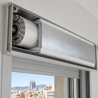 Aislamiento de cajones de persiana