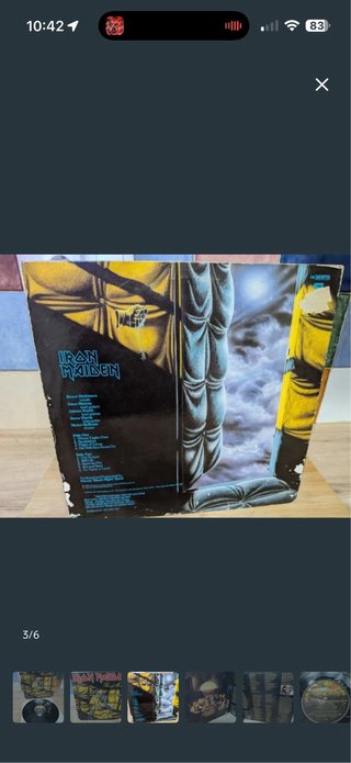 Vinilo Iron Maiden Piece of Mind