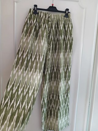 Completo donna elegante verde