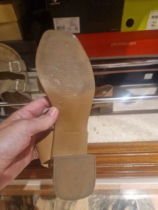 Sandalias YULIC Beige/Marrón Tacón