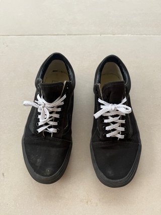 Zapatos Vans Old Skool Niños Negro