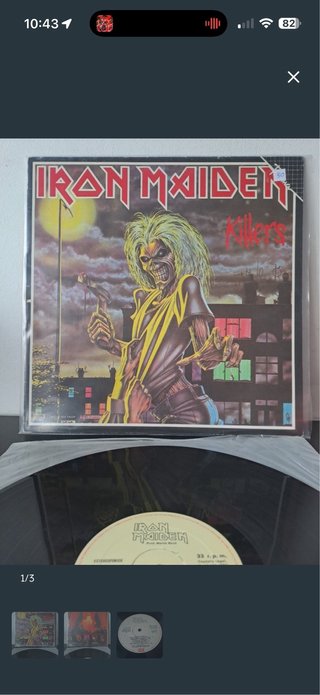 Vinilo Iron Maiden Killers