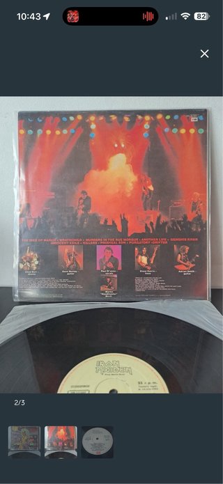 Vinilo Iron Maiden Killers