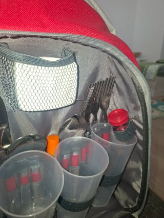Mochila de picnic con accesorios