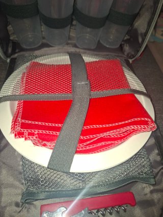 Mochila de picnic con accesorios