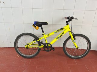 Bicicleta infantil Jlwenti Junior Amarilla
