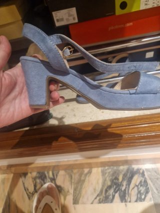 STORE Shoes Sandalias Tacón Azul