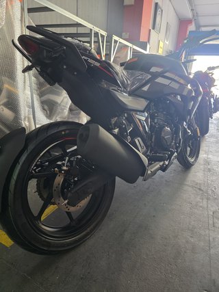 Morbidelli F 125 Naked Negra