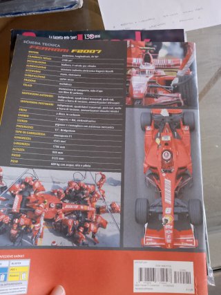 Fascicolo Ferrari F1 collection 1
