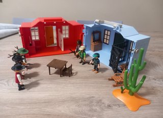 ufficio sceriffo più banca Playmobil