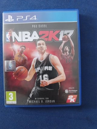 Videojuego PS4 NBA 2K17 Pau Gasol