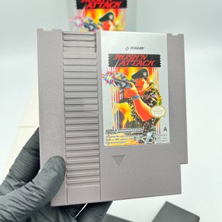 Rush'N Attack NES Konami PAL A Completo di Manuale