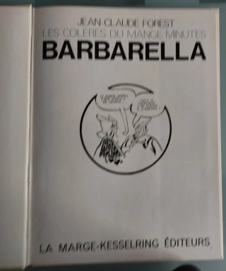 Barbarella. Les coleres du Mange-Minutes