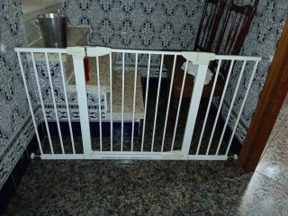 Barrera seguridad para bebés
