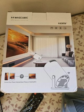Proyector Inteligente MAGCUBIC HY300PRO Gris