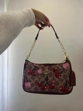 Bolso coach marrón