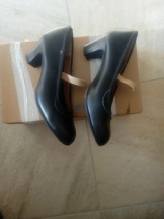 Zapatos Flamenco Profesionales Negros